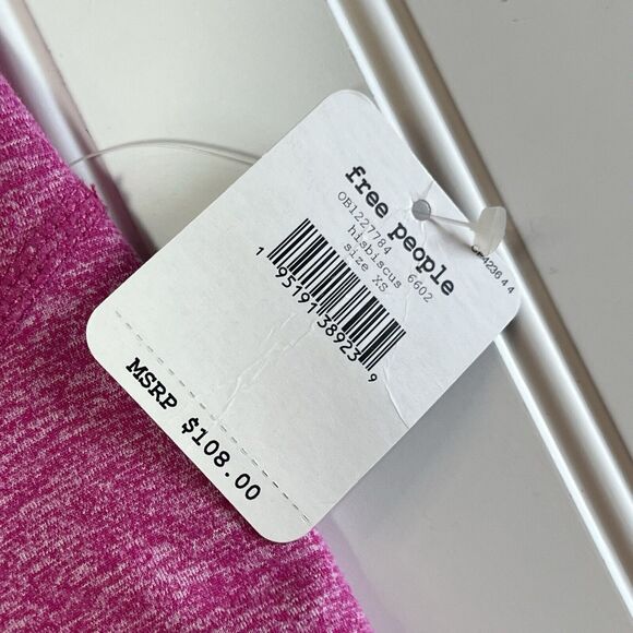 Free People Movement Just Breathe Leggings Hibiscus High Rise Size XS - Picture 8 of 13